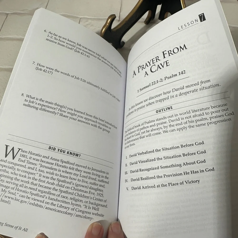 David Jeremiah Making Sense Of It All Study Guide Paperback‎ Plus Bookmark